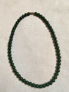 Green Beaded Necklace