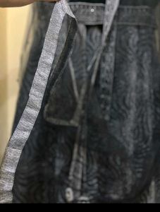Black &amp; Silver Indian Dress