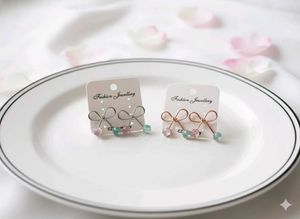 Bowknot Drop Earrings