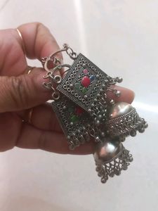 Beautiful Oxidised Earrings
