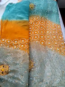Heavy Work Saree