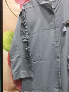 Straight Kurta Sleeves Design