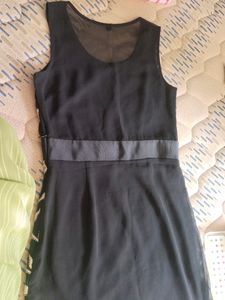 Georgette Embroidery One Piece Dress
