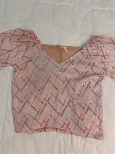 Sparkly Pink Top 🎀