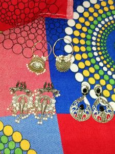 3 Pairs Earrings