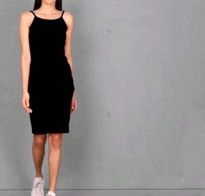 Black Bodycon Mini Dress