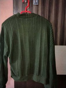 Olive Green Top For Women
