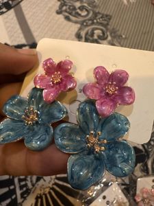 Floral Statement Earrings