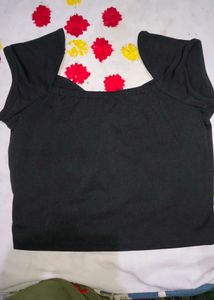 Tokyo Talkies Black Top - Size S