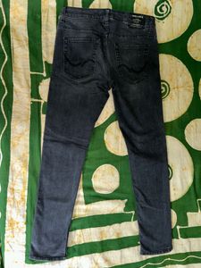 Jack &amp; Jones Grey Denim Jeans