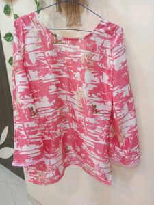 🆕 Pinky Pinteresty Short Kurta ✨🎀