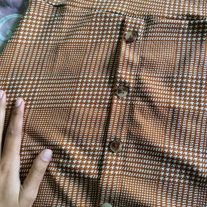 Ketch Plaid Mini Bodycon Dress