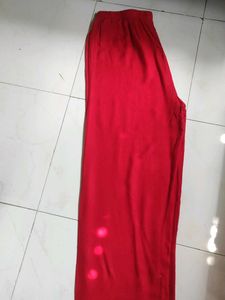 Red Palazzo Pants