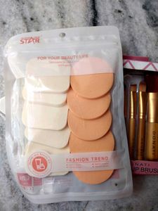 Makeup Brush &amp; Sponge Set