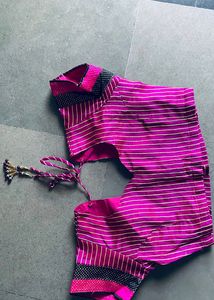 Clock Desgine Saree