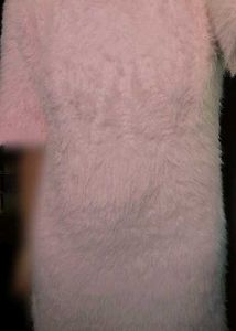 Pink Fuzzy Knit Sweater