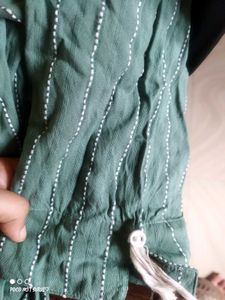 Striped Tassel Dress