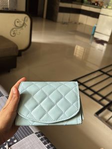 Quilted Pastel Cardholder Wallet