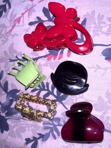 Hair Claw Clips - 5 Piece Set