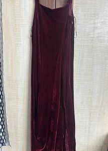 Elegant Velvet Maxi Dress