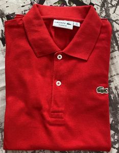 Red Lacoste Polo Shirt