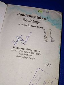 Fundamentals Of Sociology