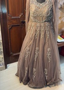 Plus Size Elegant Ethnic Gown