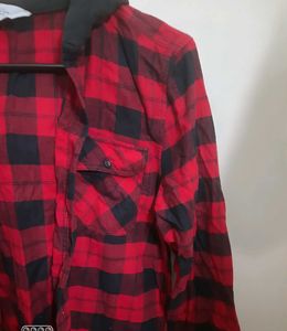 Red &amp; Black Flannel Shirt