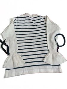 Striped Bell Sleeve Top