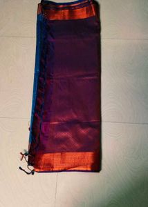 Full Shinning Banaras silk saree