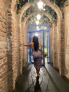 Floral Print Slip Dress