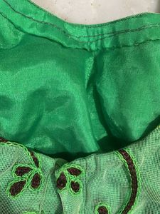 Designer Green Blouse