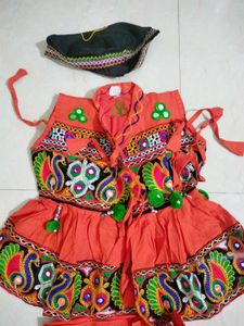 Boy Navratri Costume With Cap