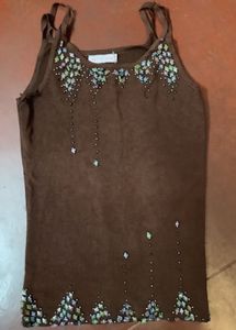 Y2k Bohemian Beaded Cami