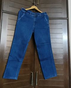 Cotton Kings Men Blue Regular Fit Denim Jeans