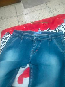 Men Blue Jeans 34 From Pacifire