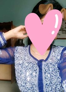 Lucknow Chikankari 💙