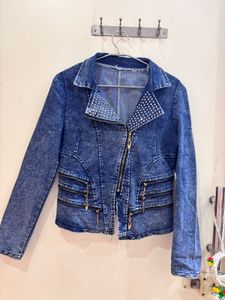 Party Wear Denim Jacket