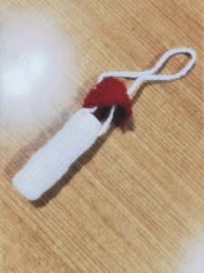 Crochet 🧶 Mushroom Lipbalm Pouch 🍄