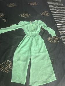 Cute Green Jumpsuit
