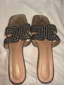 Beautiful Stone Work Heels