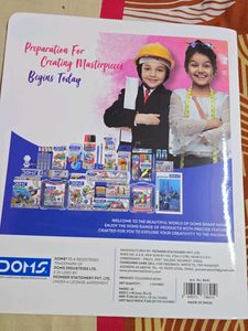 DOMS Kids Zone Activity &amp; Colouring Book