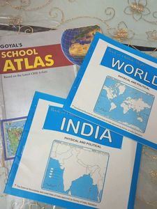 MAP BOOK FOR CLASS 10TH AND 9TH