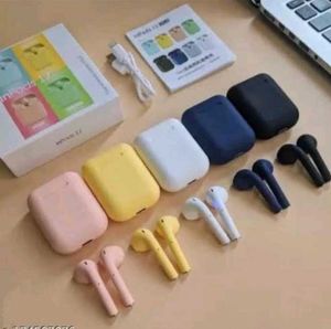 I12inPods Wireless Earbuds - Colors / White