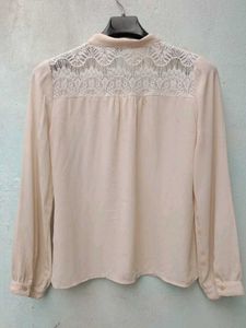 New With Tag Korean Beige Asthetic Art Shirt