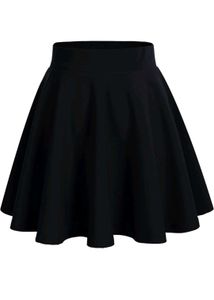 Black Lycra Skirt | Size 30 | Like New Condition