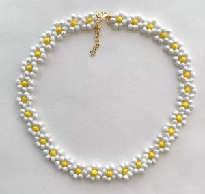 Daisy Beaded Bracelet