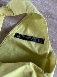 lime yellow dress XS-S