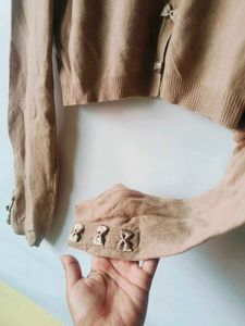 Cutest Coquette pinterest-y bow aesthetic cardigan