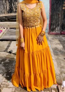 Crop Top Mustard 😍